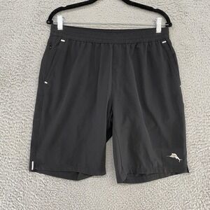 Tommy Bahama IslandZone Shorts Mens Medium Gray Lined Quick Dry Swim Trunks